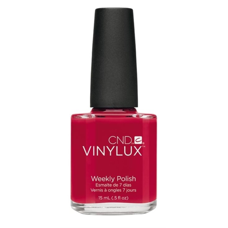 CND Vinylux Weekly Polish Colore 143 Rouge Red 15ml