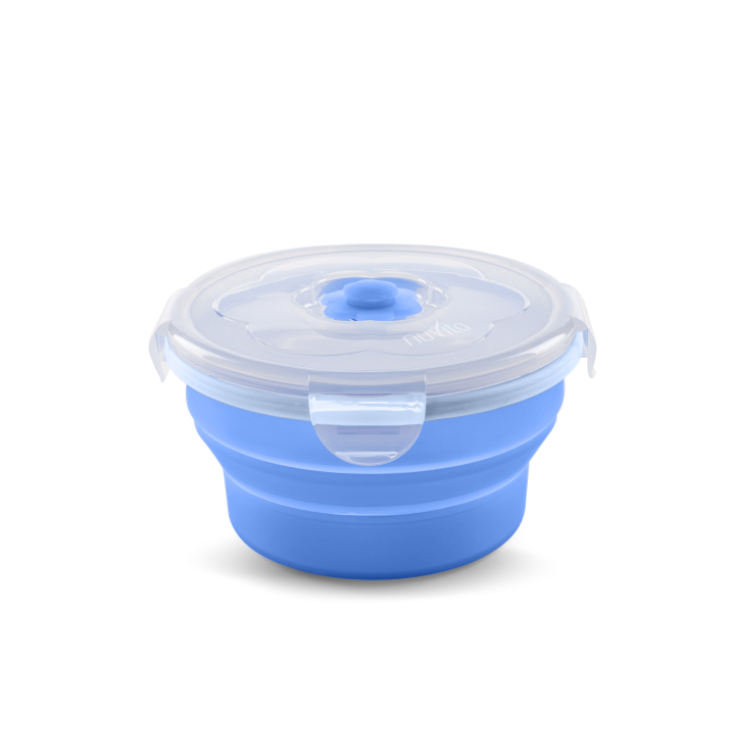 Nuvita Contenitore Pieghevole In Silicone Colore Blu 540ml
