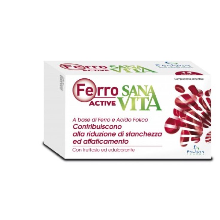 Sanavita Ferro Active Integratore Alimentare 14 Bustine