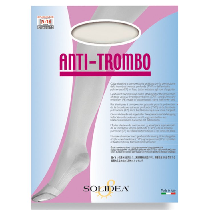 Solidea Antitrombo Calza Colore Bianco Taglia Xl