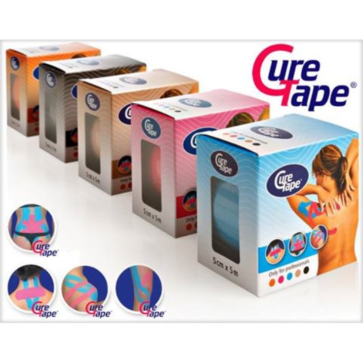 Aneid Cure Tape Cerotto Colore Rosso Cm5x5m