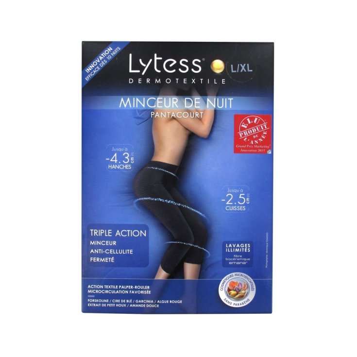 Lytess Pigiama Pinocchietto Snellente Notte Taglia L-XL 1 Pezzo