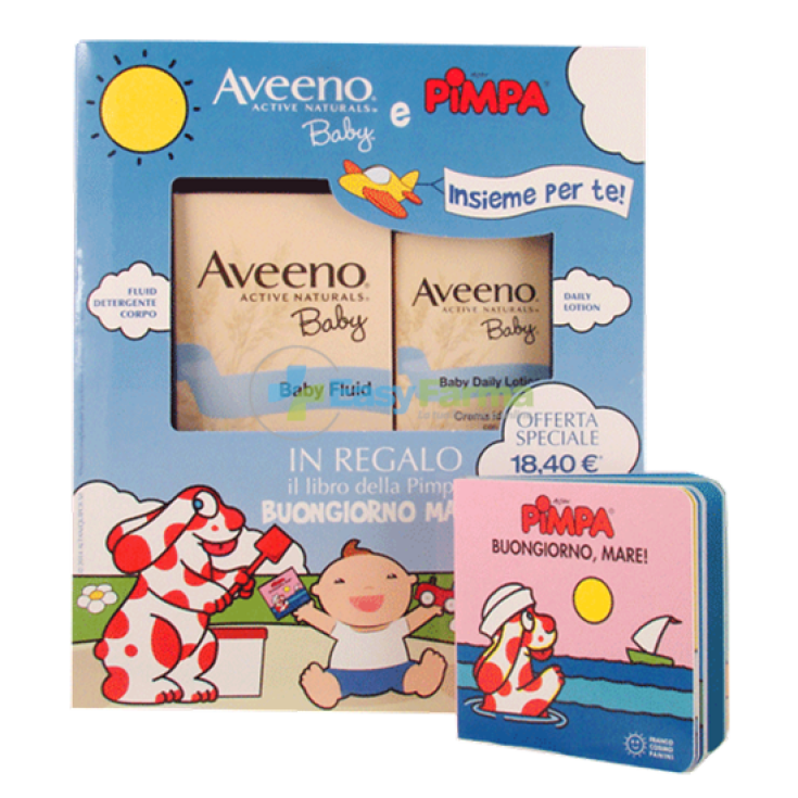 Aveeno Cofanetto Pimpa Fluid+baby Lotion
