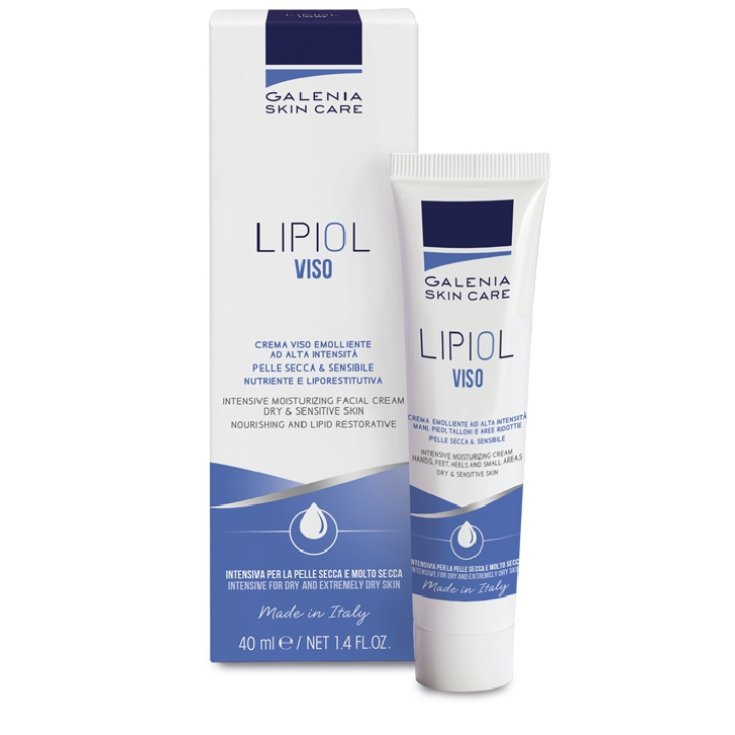 Galenia Lipiol Viso Crema Viso Emolliente Ad Alta Intensit&agrave; 40ml