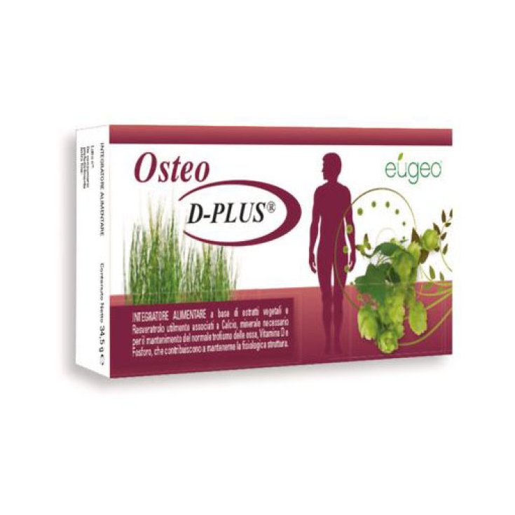 Eugeo Osteo D-Plus Integratore Alimentare 30 Compresse