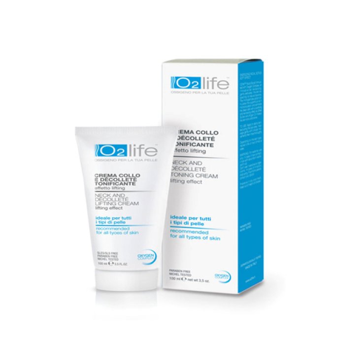 O2 Life Crema Collo/Decolte 30ml