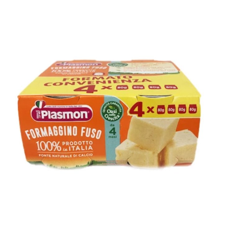 Plasmon Omogeneizzato Formaggino Fuso 4x80g