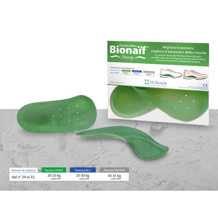 Bionaif My Benefit Plantare Attivo Young Colore Blu Misura Piccola