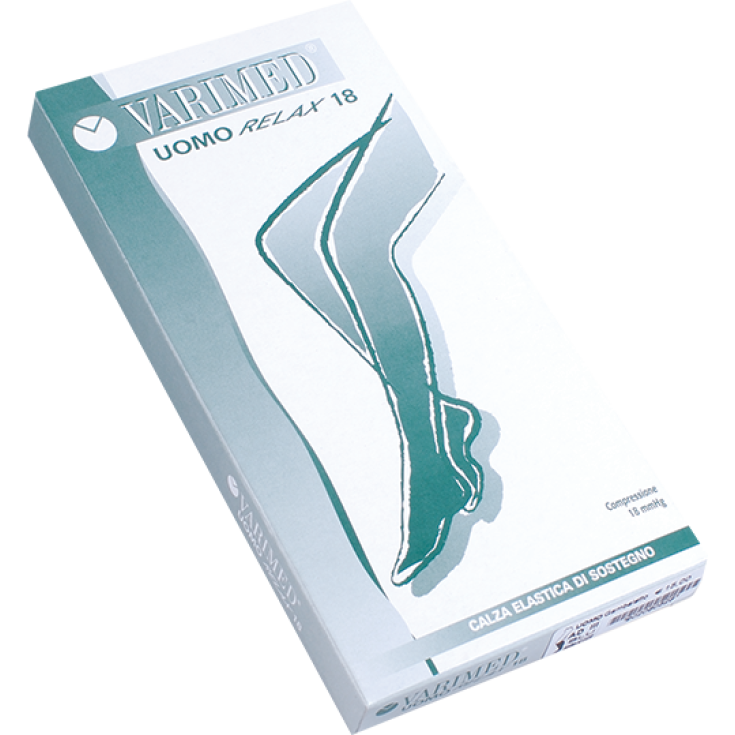 Varimed 18 You Relax Uomo Gambaletto Cotone Colore Grigio Taglia 2