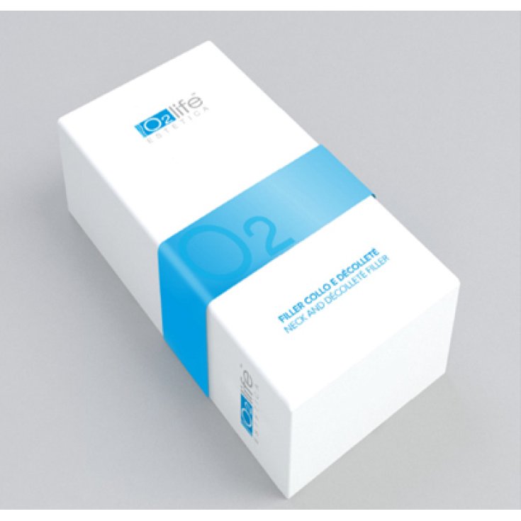 O2 Life Estetica Filler Collo E Decollette Neck Decollete Filler Refller 10 Fiale Da 2ml