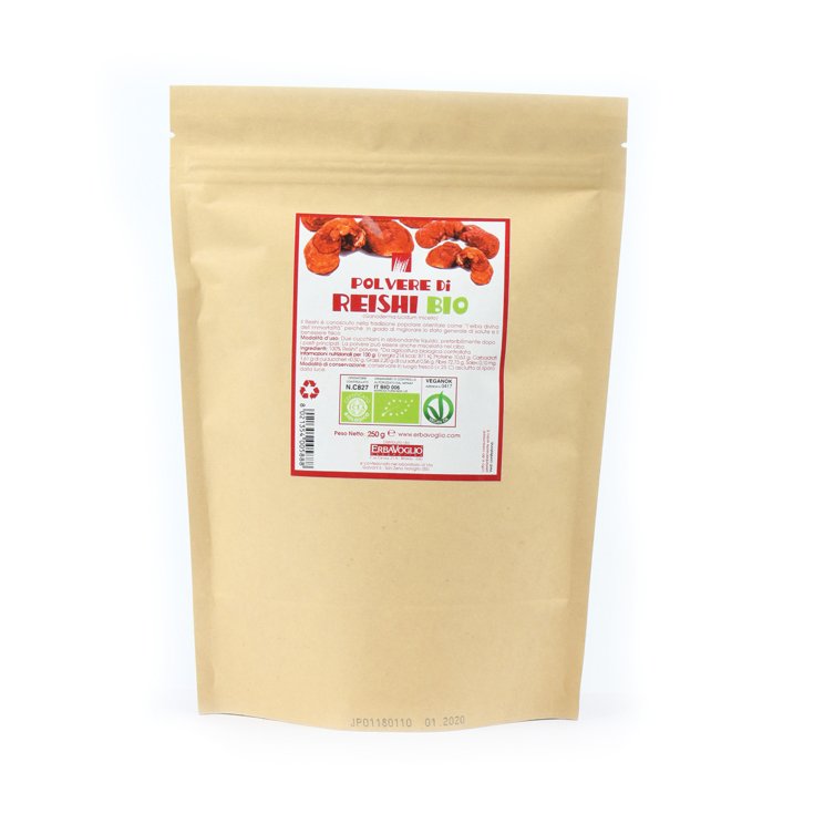 Erbavoglio Polvere Di Reishi Bio Integratore Alimentare 250g