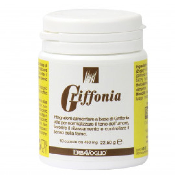 Erbavoglio Griffonia Integratore Alimentare 50 Capsule