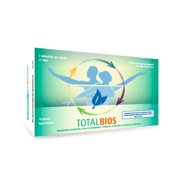 Total Bios Integratore Alimentare 15 Capsule