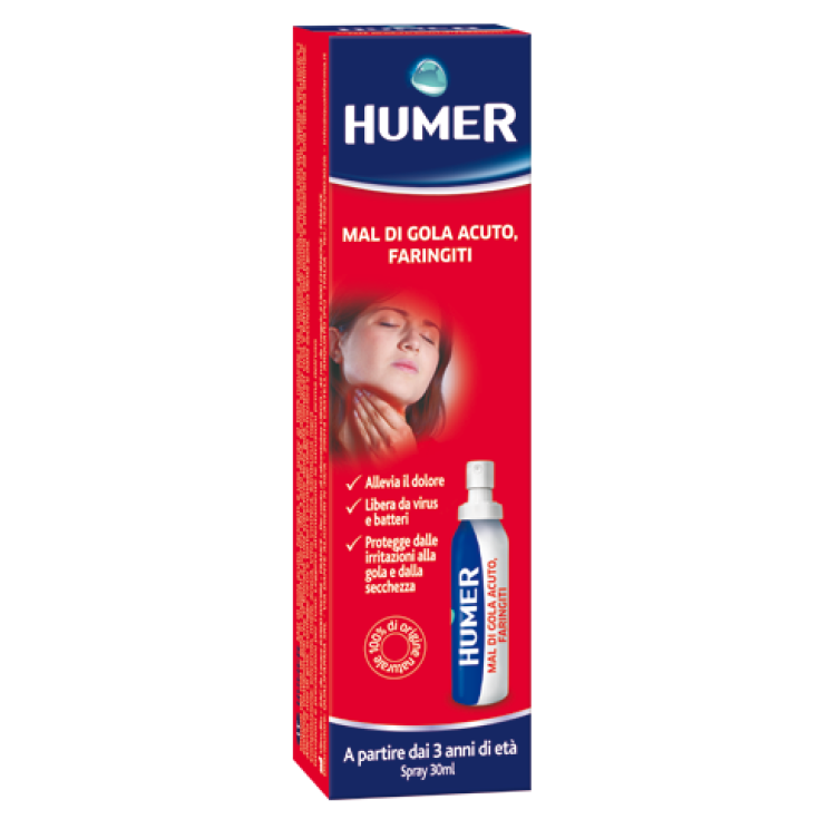 Humer Mal Di Gola Spray Humer Mal Di Gola Spray
