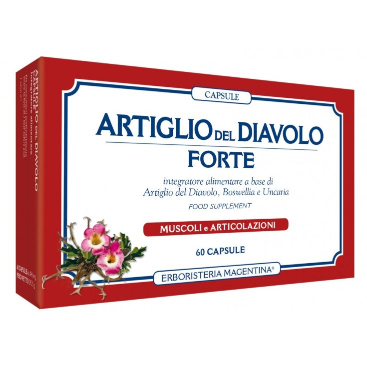 Capsule Artiglio del Diavolo Forte Integratore Alimentare 60 Capsule