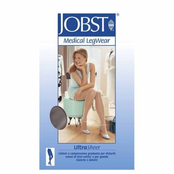 Jobst UltraSheer Collant Microfibra 10-15mmhg Colore Nero Taglia 2