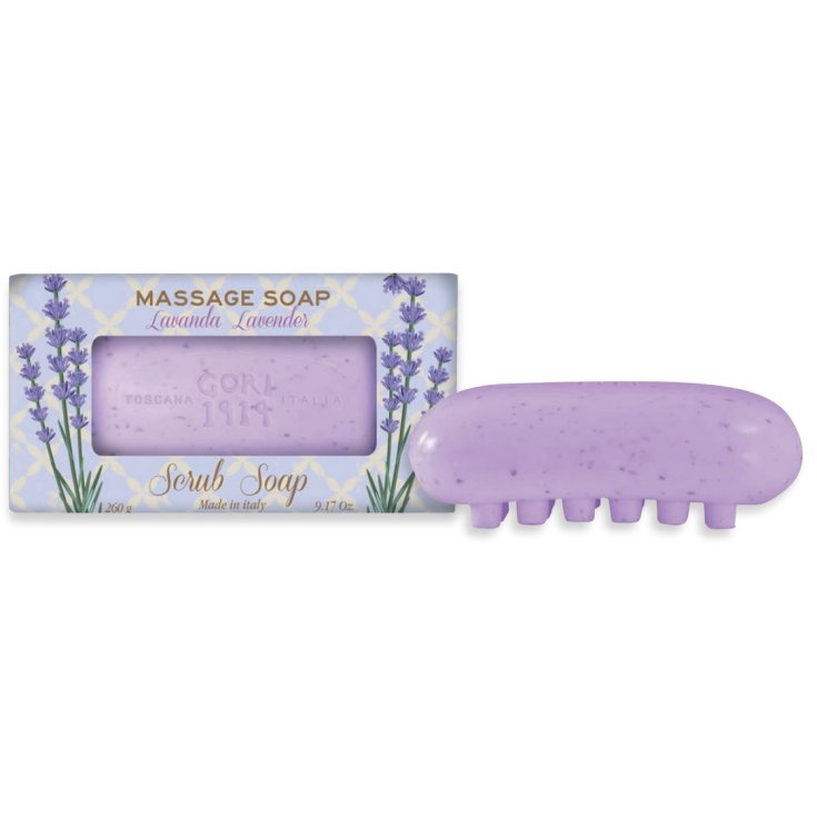 Gori 1919 Massage Scrub Soap Lavanda 260g