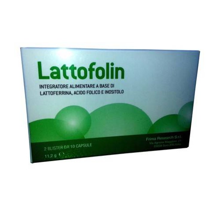 Frima Research Lattofolin Integratore Alimentare 20 Capsule Da 560mg