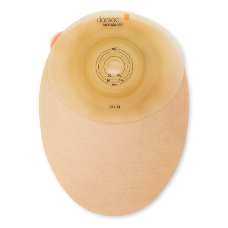 Dansac Novalife 1 Sacca Opaca 10-46cm 10 Pezzi