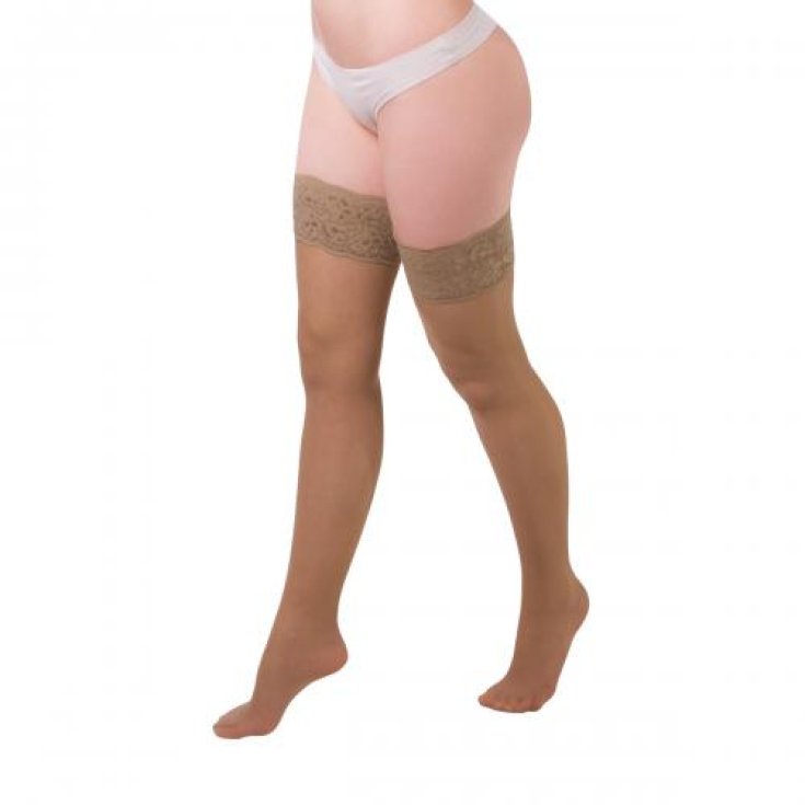 Sanagens&reg; Malice 70 Up Calza Autoreggente Colore Playa Taglia 2