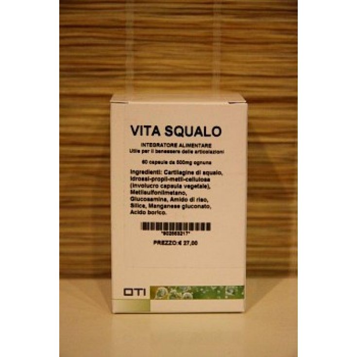Oti Vita Squalo Integratore Alimentare 60 Capsule