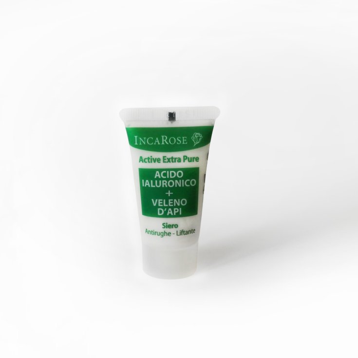 IncaRose Active Extra Pure Acido Ialuronico + Veleno D'Api Siero Antirughe Liftante 18ml