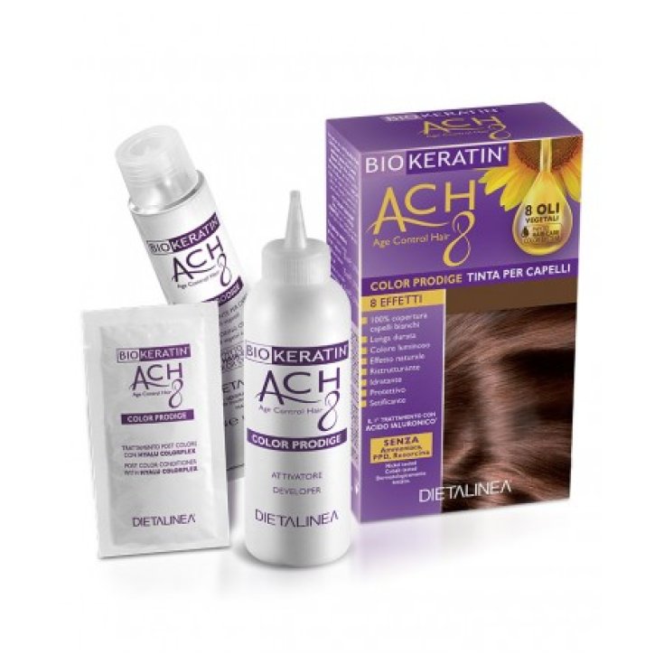 Dietalinea Biokeratin Color Prodige Tinta Per Capelli Ach8 8/N Biondo Chiaro