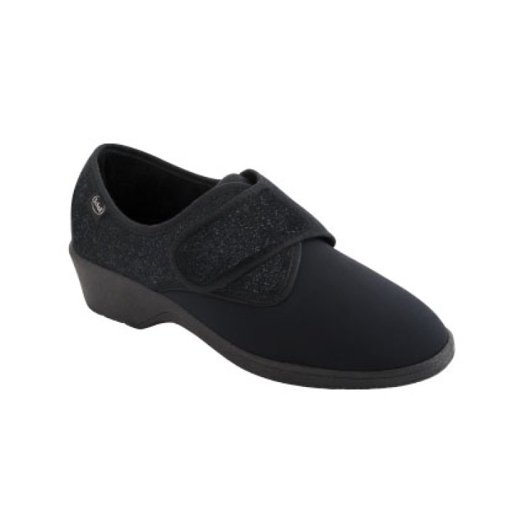 Dr. Scholl's Agnes Pantofola Nera Donna In Tessuto Elasticizzato E Microfibra Taglia 35