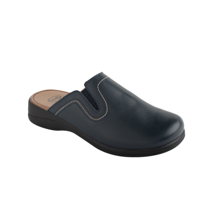 Scholl New Toffee Ciabatta Donna Tecnologia Memory Cushion Colore Blue Misura 41