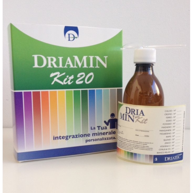 Driamin Kit 20 Flaconi Vuoti Da 300ml