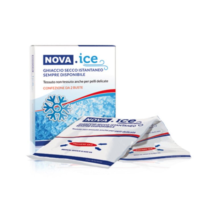 Nova Argentia Nova.Ice Ghiaccio Secco Istantaneo 2 Buste In Tnt
