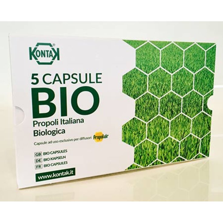 Kontak Propolair 5 Capsule Bio Integratore Alimentare 5 Pezzi