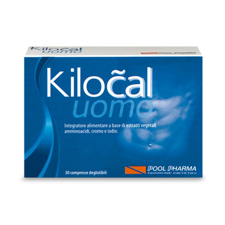 Pool Pharma Kilocal Uomo Integratore Alimentare 30 Compresse