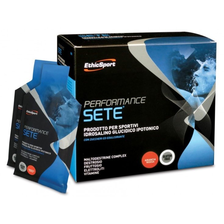 EthicSport Performance Sete Complemento Alimentare Liquido Gusto Arancia 14 Bustine Da 22g