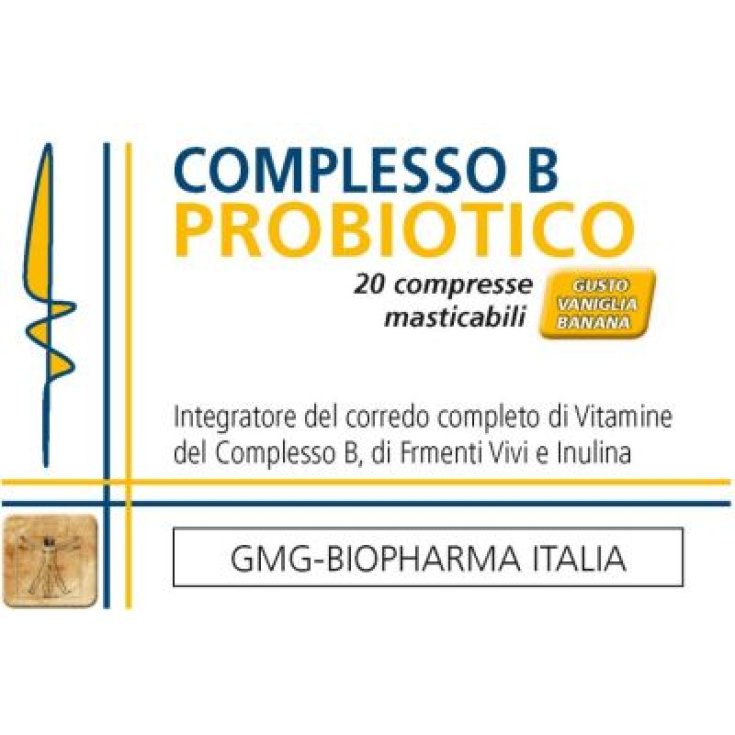 Gmg Complesso B Probiotico Integratore Alimentare 20 Compresse