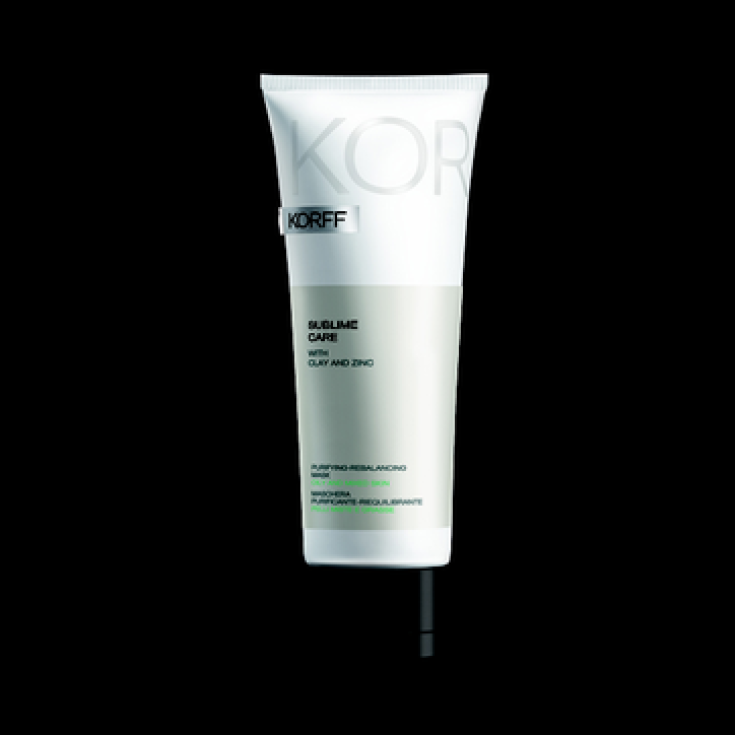 Korff Sublime Care Maschera Purificante-Riequilibrante
