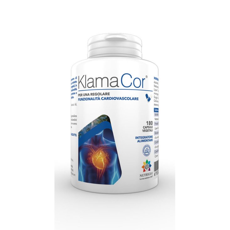 Nutrigea&reg; KlamaCor&reg; Integratore Alimentare 180 Capsule