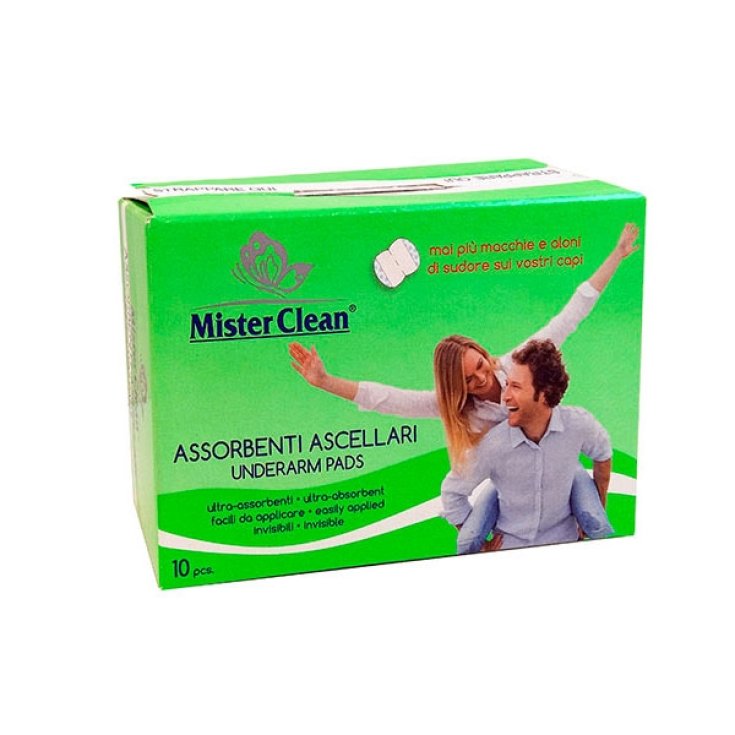 Mister Clean Assorbenti Ascellari 10 Pezzi