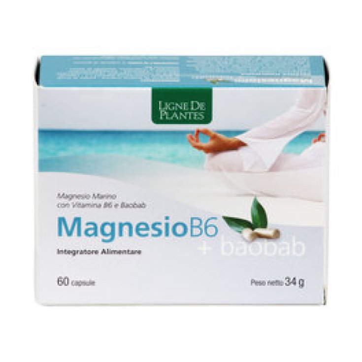 Magnesio B6 + Baobab Integratore Alimentare 60 Capsule Magnesio B6 + Baobab Integratore Alimentare 60 Capsule