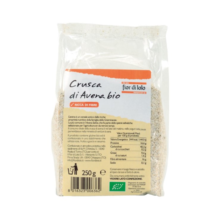 Fior Di Loto Crusca Di Avena Biologico 250G