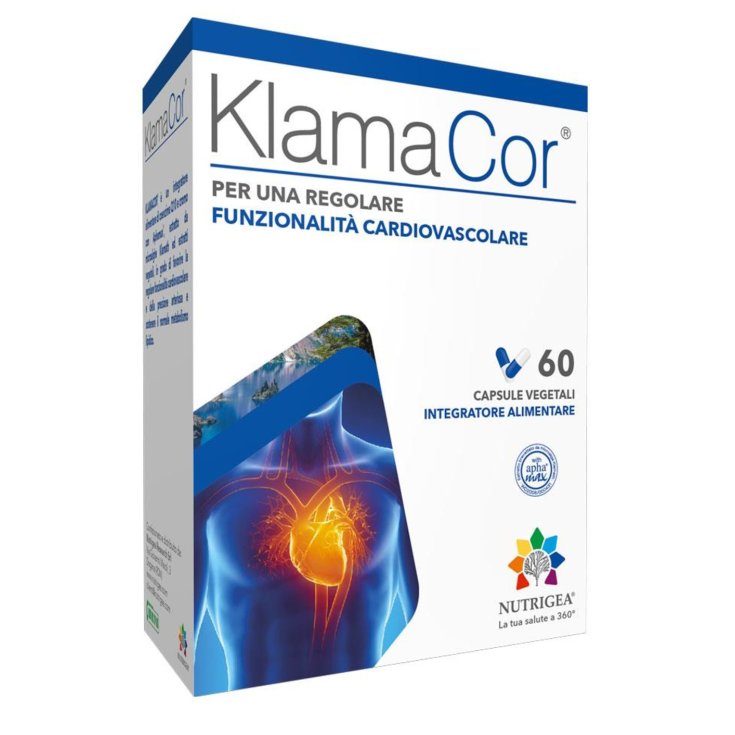 Nutrigea&reg; KlamaCor&reg; Integratore Alimentare 60 Capsule