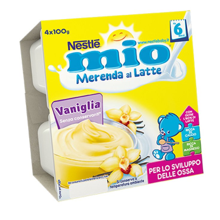 mio Merenda al Latte Nestl&eacute; Vaniglia 4x100g