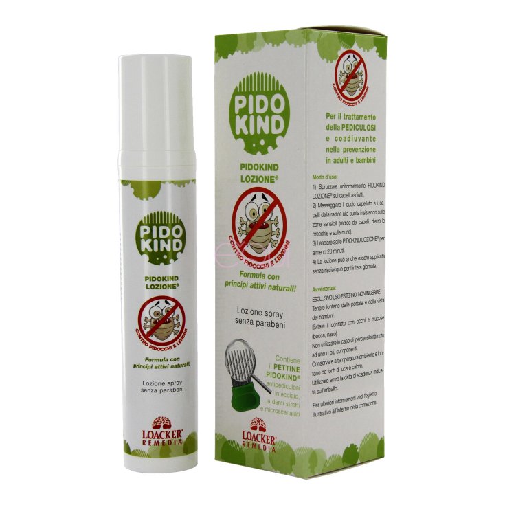 Pidokind Lozione Con Pettine 75ml
