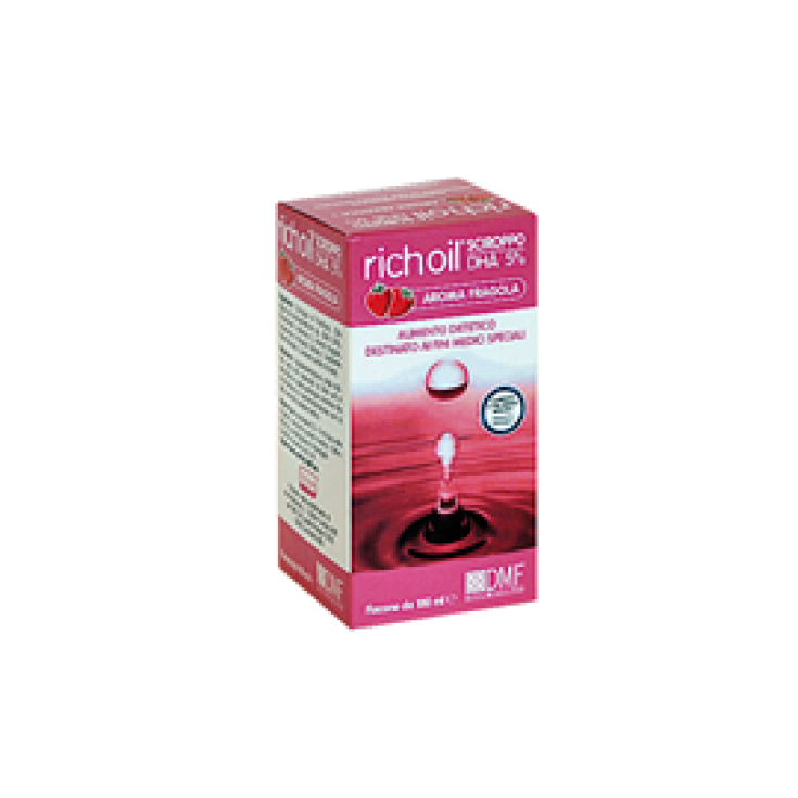 Dmf Dha Richoil Sciroppo 5% Aroma Fragola 100ml