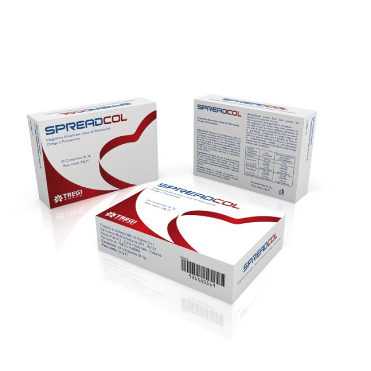 Tregi Pharm Spreadcol Integratore Alimentare 24 Compresse