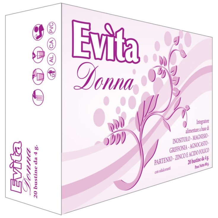 Interfarmac Evita Donna Integratore Alimentare 20 Bustine 80g