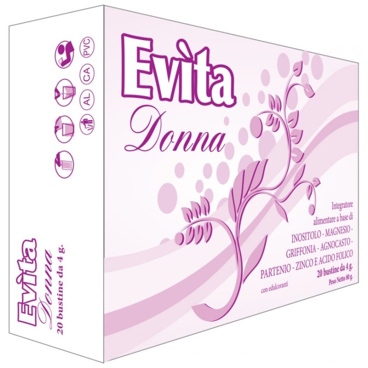 Interfarmac Evita Donna Integratore Alimentare 20 Bustine 80g