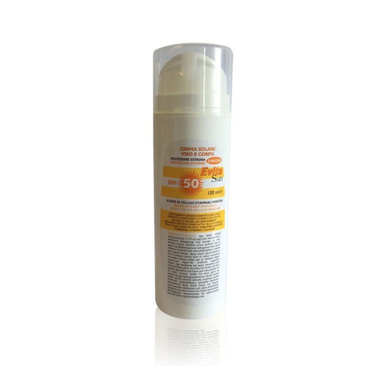 Interfarmac Evita Sun Crema Solare Per Viso E Corpo Spf50 100ml
