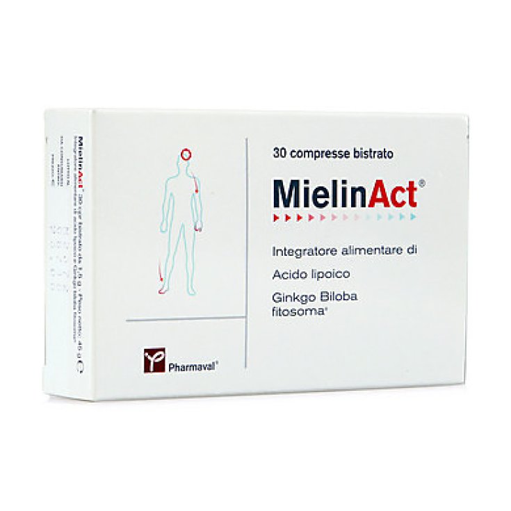 Pharmaval MielinAct Integratore Alimentare 30 Compresse
