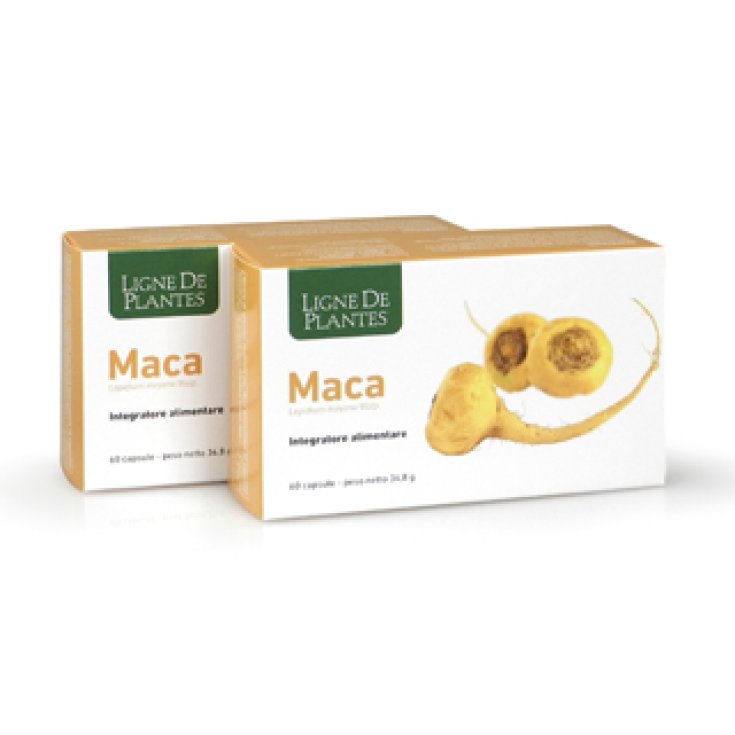 Ligne De Plantes Maca Bio Integratore ALimentare 60 Capsule